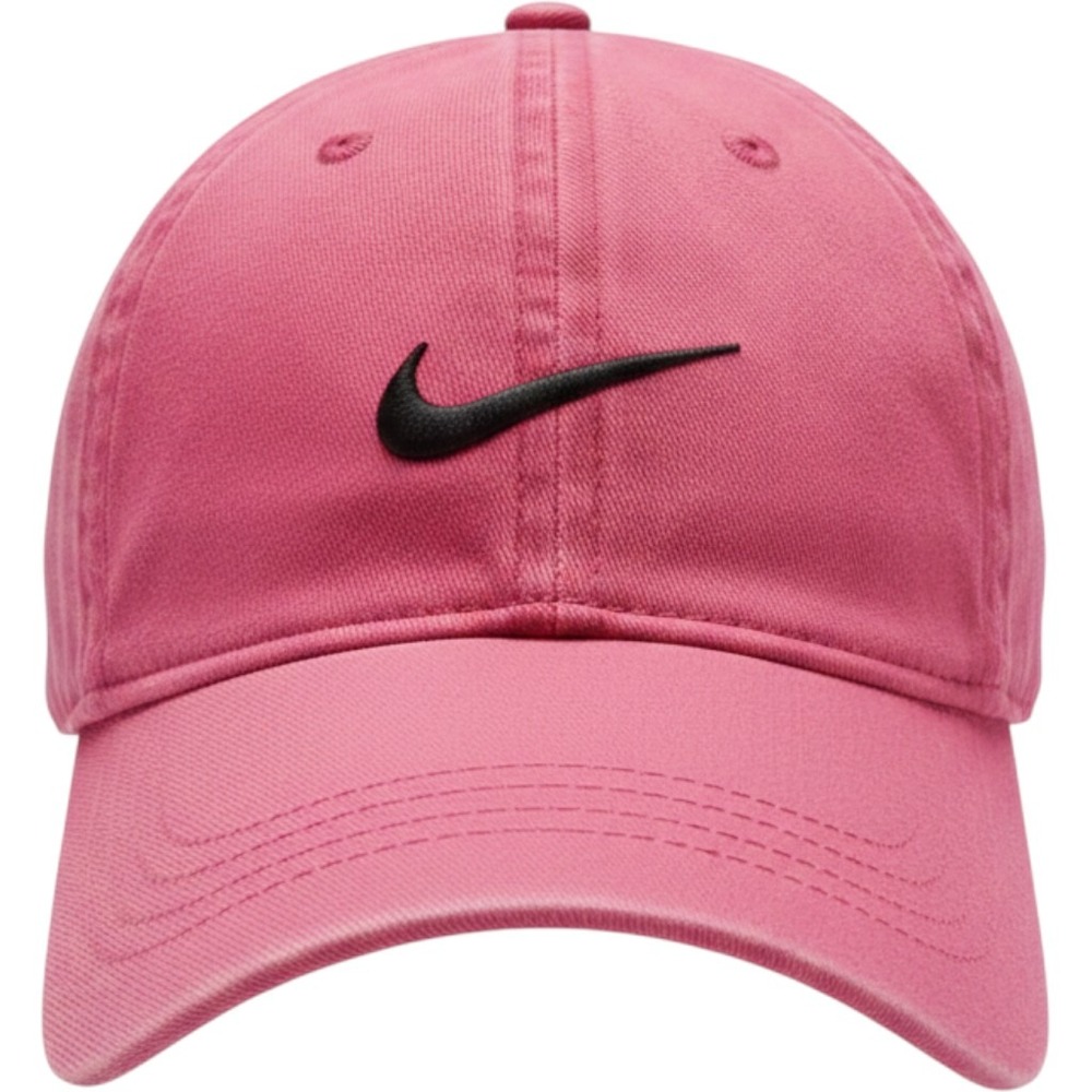 Nike Toddler Heritage86 Adjustable Hat Pink Cotton Twill Baseball Cap Swoosh